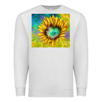 Oatmeal Heather sparkling sunflower Premium Sweatshirt - TumblerDesignByShophia