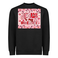 Black jesus is my valentine Heavyweight Sweatshirt - MaliasSmallBusiness