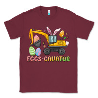 Burgundy eggs cavator easter Classic Tee - MaliasSmallBusiness