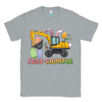 Heather Grey eggs cavator easter Classic Tee - MaliasSmallBusiness