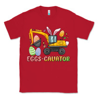 Red eggs cavator easter Classic Tee - MaliasSmallBusiness