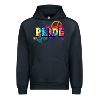Navy Hippie pride Urban Hoodie - FaDigitalArtStudio