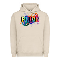Pigment French Oak Hippie pride Urban Hoodie - FaDigitalArtStudio