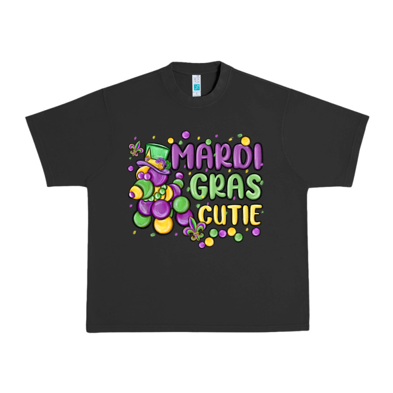 Mardi Gras Cutie Urban Heavy Tee by MaliasSmallBusiness | Teevron