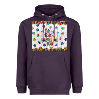 Plum life is better with a dog tumbler tbs Heavyweight Hoodie - TumblerDesignByShophia
