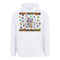 White life is better with a dog tumbler tbs Heavyweight Hoodie - TumblerDesignByShophia