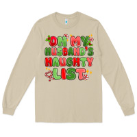 Mushroom on my husband's naughty list Long Sleeve Tee - MaliasSmallBusiness