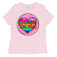 Bubblegum Pink coaster 6 Ladies Tee - HRA Design Shop