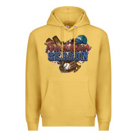 Antique Gold Touchdown season Baseball Premium Hoodie - HowdyJamesFarm