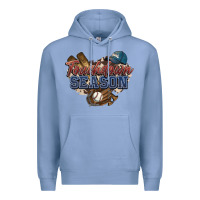 Colony Blue Touchdown season Baseball Premium Hoodie - HowdyJamesFarm
