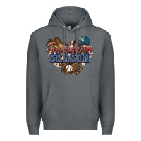 Rock Touchdown season Baseball Premium Hoodie - HowdyJamesFarm