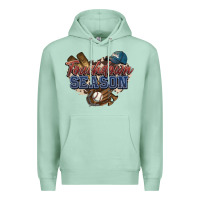 Seafoam Touchdown season Baseball Premium Hoodie - HowdyJamesFarm
