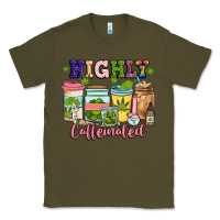 Army Green highly caffeinated Classic Tee - JahusDesignShop