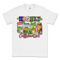 White highly caffeinated Classic Tee - JahusDesignShop