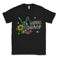 Black Happy Easter Classic Tee - CowhideDigitalArt