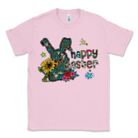 Bubblegum Pink Happy Easter Classic Tee - CowhideDigitalArt
