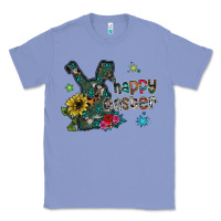 Colony Blue Happy Easter Classic Tee - CowhideDigitalArt