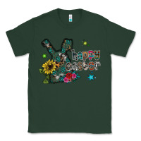 Sports Green Happy Easter Classic Tee - CowhideDigitalArt