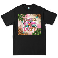 Black teacher of duty summer break Premium Tee - AdoDesignShop