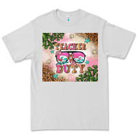 Dove Grey teacher of duty summer break Premium Tee - AdoDesignShop
