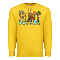 Lemon The hunt is on with eggs Easter Day Premium Sweatshirt - HowdyJamesFarm