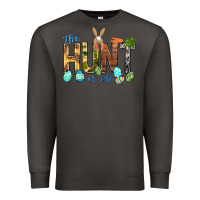 Smoke The hunt is on with eggs Easter Day Premium Sweatshirt - HowdyJamesFarm
