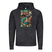 Vintage Arctic Western Camo Moose Vintage Hoodie - LillyAllenDesigns