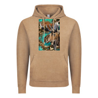 Vintage Coffee Western Camo Moose Vintage Hoodie - LillyAllenDesigns