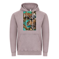 Vintage Zinc Western Camo Moose Vintage Hoodie - LillyAllenDesigns