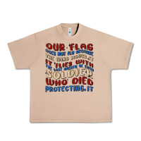 Burro our flag Urban Heavy Tee - MaliasSmallBusiness