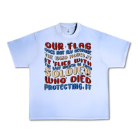 Grape Ice our flag Urban Heavy Tee - MaliasSmallBusiness