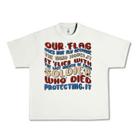 Pistachio our flag Urban Heavy Tee - MaliasSmallBusiness