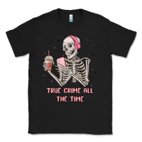 Black true crime all the time Classic Tee - MaliasSmallBusiness