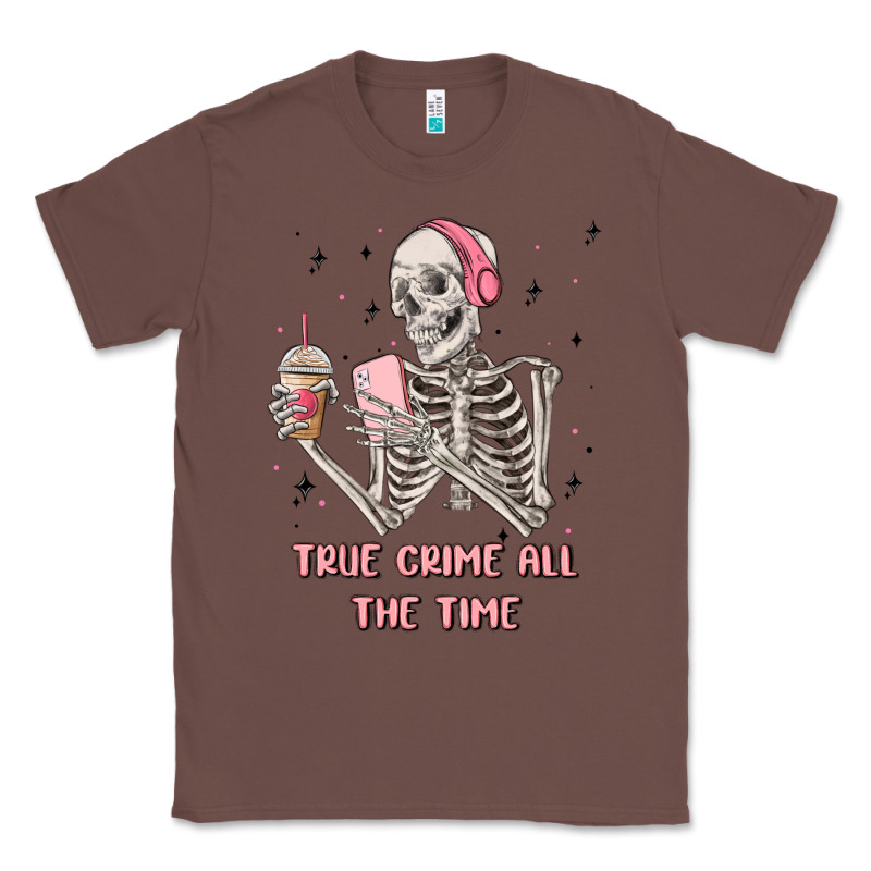 True Crime All The Time Classic Tee by MaliasSmallBusiness | Teevron