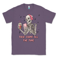 Lavender true crime all the time Classic Tee - MaliasSmallBusiness