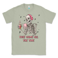 Matcha true crime all the time Classic Tee - MaliasSmallBusiness