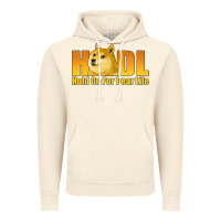 Vintage Artic hodl hold on for dear life dogecoin Vintage Hoodie - Jasminsmagicworld