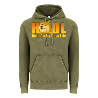 Vintage Olive hodl hold on for dear life dogecoin Vintage Hoodie - Jasminsmagicworld