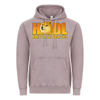 Vintage Zinc hodl hold on for dear life dogecoin Vintage Hoodie - Jasminsmagicworld