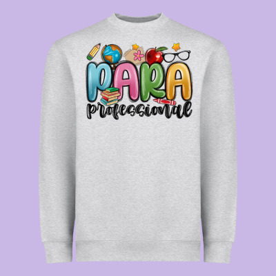Para Professional Heavyweight Sweatshirt Designed By Maliassmallbusiness