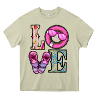 Mossy love summer Heavy Core Tee - CowhideDigitalArt