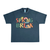 Midnight Navy spring break Urban Heavy Tee - MaliasSmallBusiness