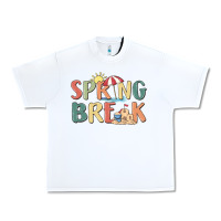 White spring break Urban Heavy Tee - MaliasSmallBusiness