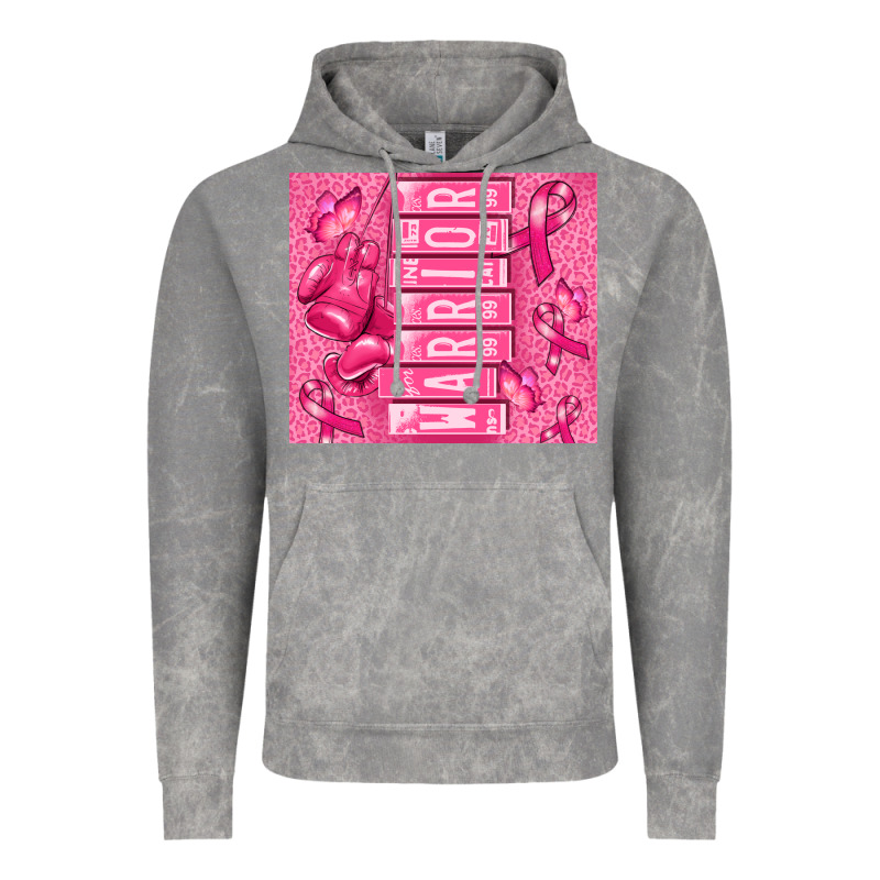 Warrior Breast Cancer Vintage Hoodie by RanaPortraitStore | Teevron