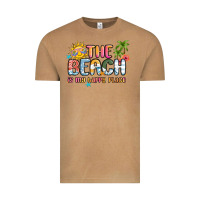 Vintage Camel the beach is my happy place Vintage Tee - MaliasSmallBusiness