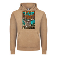 Vintage Coffee Western Buck Deer Garden Vintage Hoodie - LillyAllenDesigns