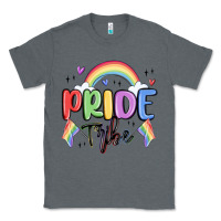 Charcoal Heather pride tribe Classic Tee - MaliasSmallBusiness