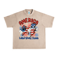 French Oak america land that i love Urban Heavy Tee - MaliasSmallBusiness