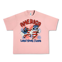 Salmon america land that i love Urban Heavy Tee - MaliasSmallBusiness