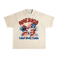Sandshell america land that i love Urban Heavy Tee - MaliasSmallBusiness